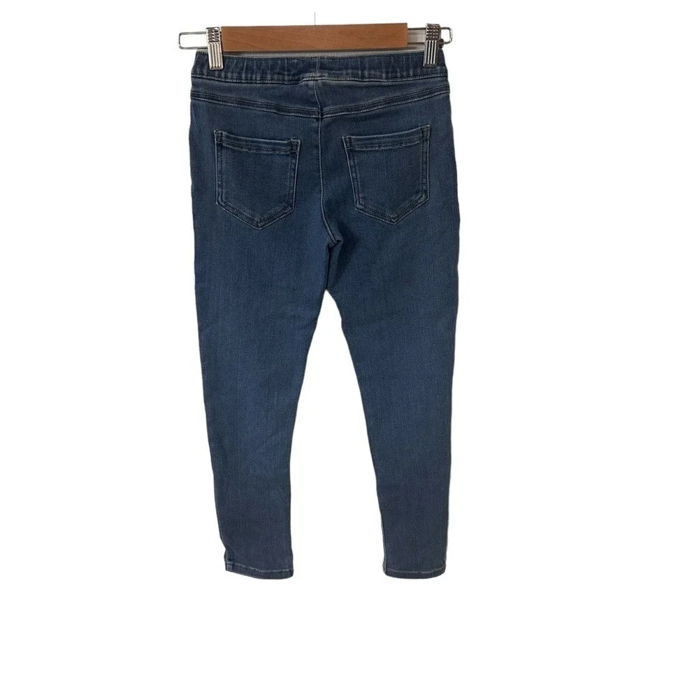 Carter's Girls Blue Jeggings Size 8 Stretch Denim Pull‎ On Elastic Waist